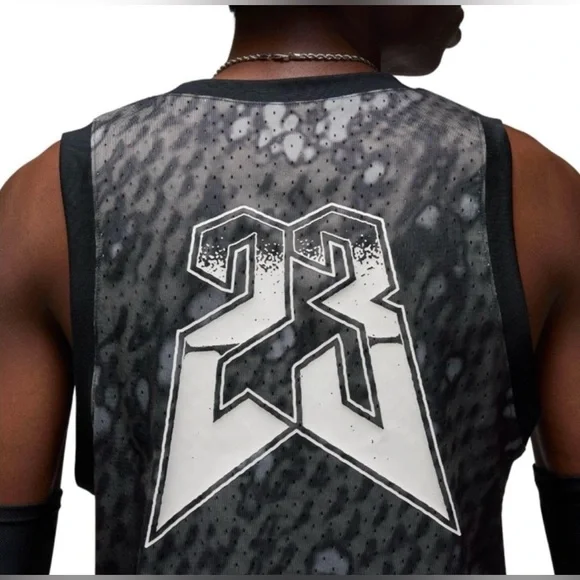 Jordan Men’s Dri-fit Sport Mesh Jersey - Picture 4 of 6